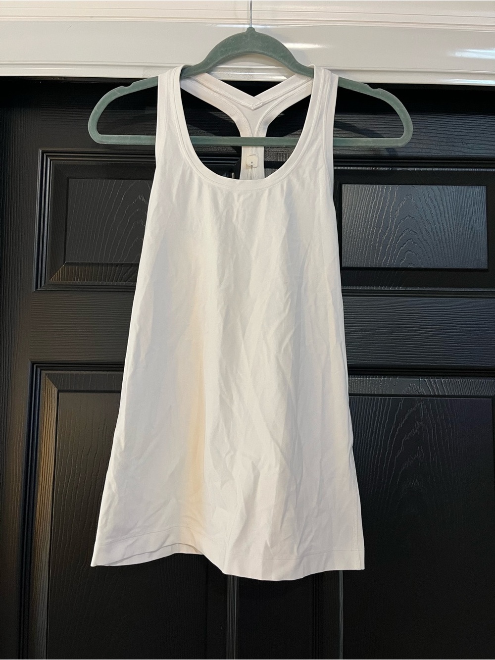 lululemon athletica White Racerback Tank Top